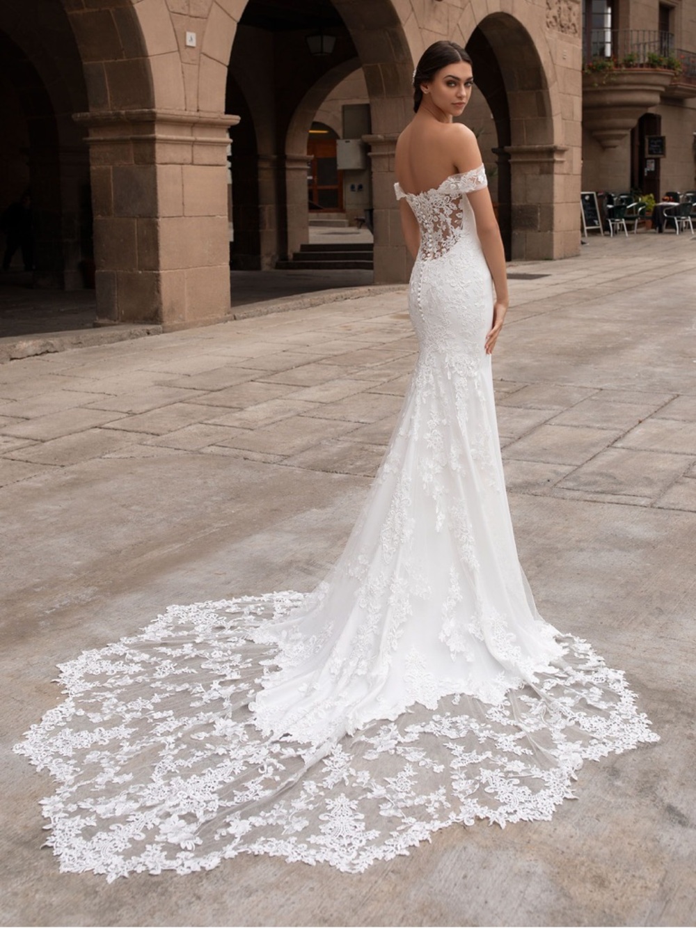 Pronovias Syrinx Wedding Gown